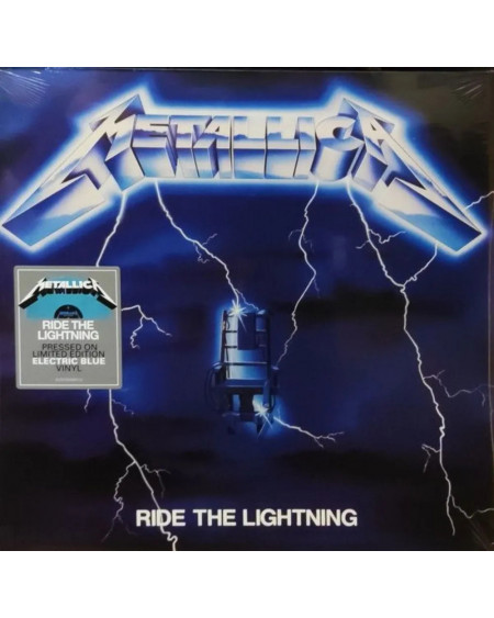 Metallica - Ride The Lightning Limited Edition, Reissue, Remastered, Repress, Electric Blue (LP)