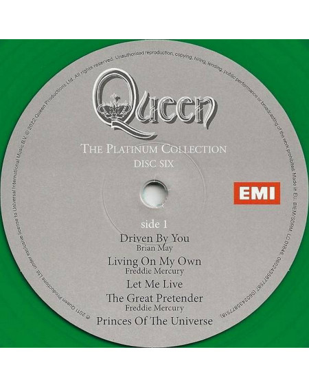 Queen – The Platinum Collection (6LP color)